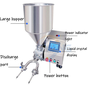 Sistema controllabile in acciaio inox crema Croissant riempimento nuove vendite torta pane iniettore macchina di riempimento ciambella - Product Image 2