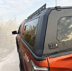 Camion Camper Aluminium/Acier Auvent 4X4 Pickupk Truck Hardtop Canopy <span class=keywords><strong>Ranger</strong></span> pour <span class=keywords><strong>Ford</strong></span> <span class=keywords><strong>Raptor</strong></span> Tacoma Tundra Dodge Ram - Product Image 4