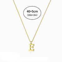 Nouveau Collier Alphabet C en Acier Inoxydable pour Hommes et Femmes, Style Ethnique, Collier de Couple, Accessoires Transfrontaliers