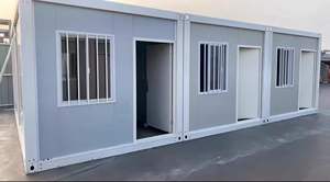 Portable 20ft 40ft Contemporain Mini <span class=keywords><strong>Maison</strong></span> Conteneur En Acier Villa Préfabriquée En Bois Bureau À Domicile Hôtel Boutique 2-3 Salles De Bains pour - Product Image 5