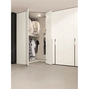 Preiswerter Schrank Schlafzimmermöbel Verkauf Schrank Holz <span class=keywords><strong>4</strong></span>-Türen-Schrank Schrank weißer Schrank Kleiderschrank - Product Image 6