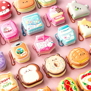 Cute Cartoon Mini Notebook Sticky Notes Set Portable Decompression Pocket Memo Pad Best Selling Office School Stationery