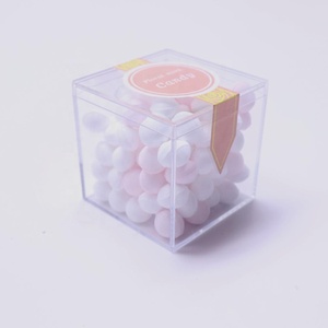 2*2*2 "Sortie d'usine Clair Alimentaire Écologiquement Boîte Acrylique Pour Bonbons - Product Image 3