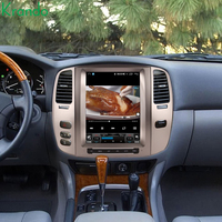 Krando 12.1" Android Car Multimedia pour Toyota Land Cruiser LC100 2002-2007 Lexus LX470 2004-2005 Autoradio GPS Stéréo Carplay
