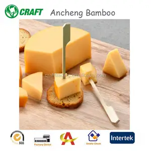 Wholesale Price Fruit Pick Skewers Stick Eco Friendly Disposable Bamboo Golf Skewer Biodegradable Food Picks