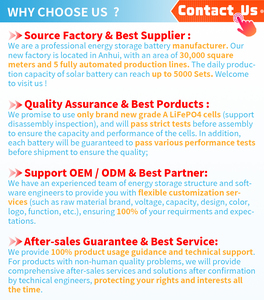 แบตเตอรี่ลิเธียมจากโรงงาน OEM 15 กิโลวัตต์ชั่วโมง Byd - 51.2V 300Ah อายุการใช้งานยาวนาน สำหรับระบบพลังงานแสงอาทิตย์ภายในบ้าน - Product Image 6