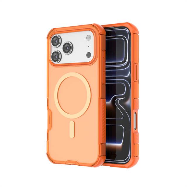Rugged Shockproof Phone Case with Reinforced Corners, Heavy-Duty Drop Protection Cover for IPhone 17/17 Air/18 Pro/18 Pro Max/16