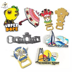 Aimants de bière pour réfrigérateur, <span class=keywords><strong>prix</strong></span> d'usine, ouvre-bouteille en émail personnalisé, aimant de réfrigérateur, bricolage personnel 3d aimants de voiture pour réfrigérateur - Product Image 2