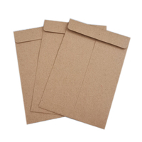 Nouvelle enveloppe en papier Kraft brun de haute qualité, emballage postal imprimé personnalisé certifié fuchsia