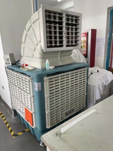 Refroidisseur d'air industriel avec réservoir d'eau de 240 L |   Refroidissement par évaporation de 18 000 m³/h pour serres et fermes avicoles - Product Image 5