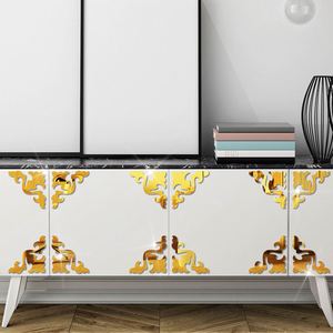 Modern Acrylic <b>Mirror</b> Wall Stickers DIY Decorative Art for Living Room & Bedroom Self-Adhesive Diagonal <b>Mirror</b> Murals - Product Image 3