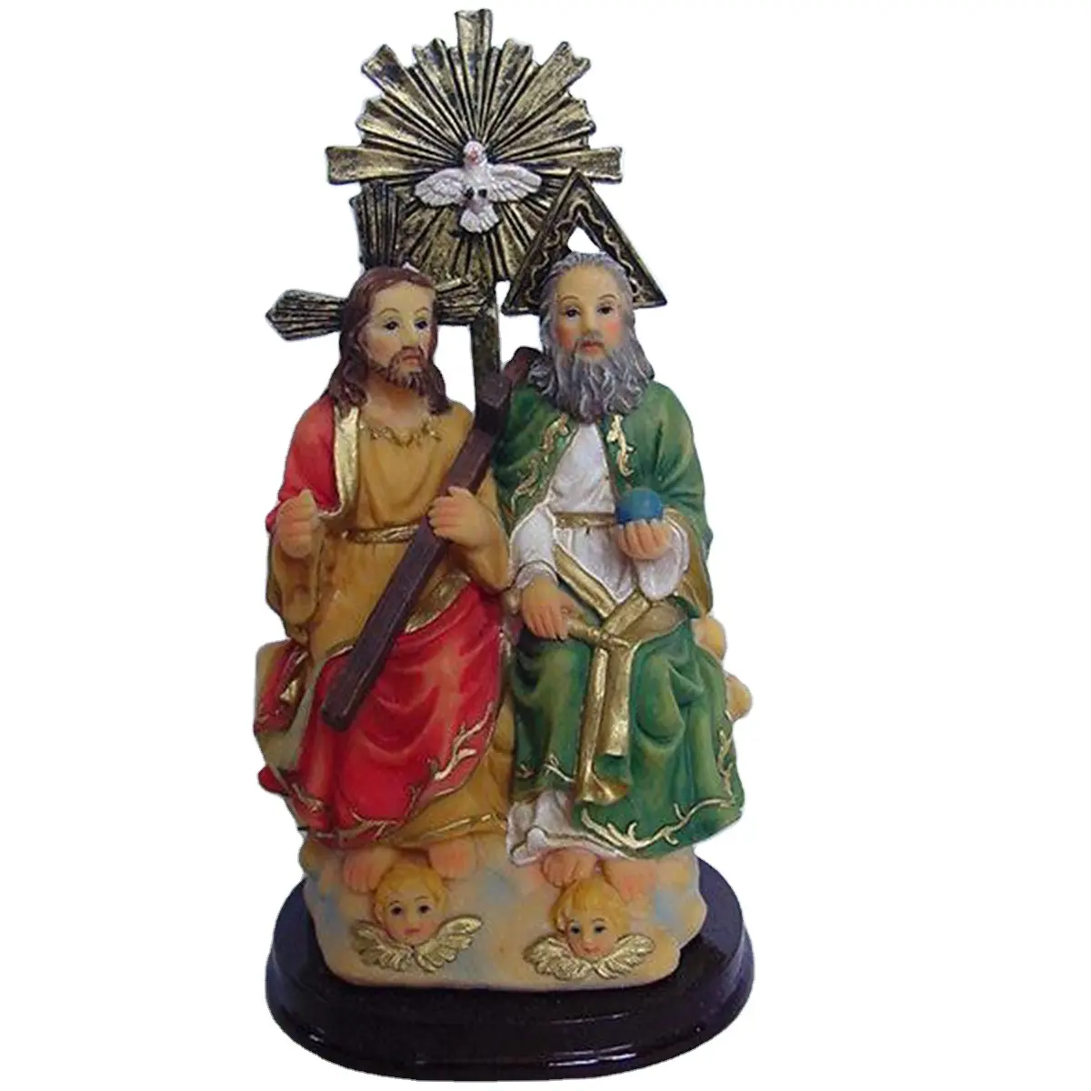Estátua personalizada do Madonna católico religioso da resina para a decoração home