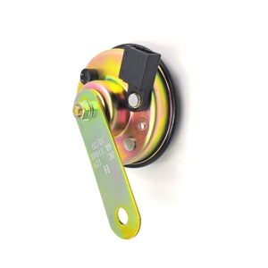 DL126K 12V TY spécial prise à une broche Vente d'usine Divers disques largement utilisés Universel Noir Personnalisé <span class=keywords><strong>Voiture</strong></span> HAUTE TONE BASSO HORN - Product Image 1