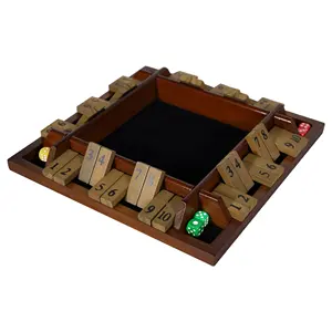 EASTOMMY ET-230760 Wooden Home Games Educational Learning Smart Math Fun Games Digital Toys Multiplayer