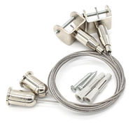 Pince de suspension réglable pour câble, prix usine, support de câble suspendu, attache rapide pour câble en cuivre d'éclairage