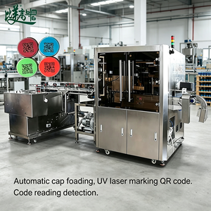 Sistema Automático de Alimentación de Tapas de Botellas con Codificación Láser, Inspección por Visión, Rechazo y Recopilación de Datos Anti-Falsificación - Product Image 4
