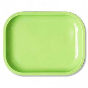 Plateau roulant en fer blanc 14*18cm, plusieurs couleurs, plateau de service de haute qualité, logo personnalisé - Product Image 4
