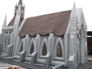 Église gonflable géante pour le <span class=keywords><strong>mariage</strong></span> commercial 2019 Offre Spéciale <span class=keywords><strong>tente</strong></span> gonflable énorme cathédrale à louer - Product Image 3