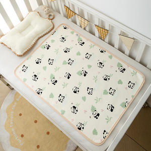 <span class=keywords><strong>Matelas</strong></span> à <span class=keywords><strong>langer</strong></span> imperméable pour bébé, 70x90cm, en coton doux matelassé, réutilisable, portable, lavable, pour soins du nouveau-né - Product Image 3