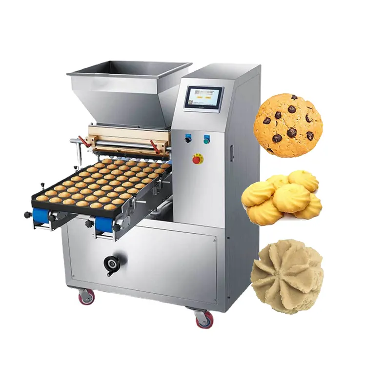 Línea automática de producción de galletas, máquina eléctrica para hacer galletas, máquina para hacer galletas