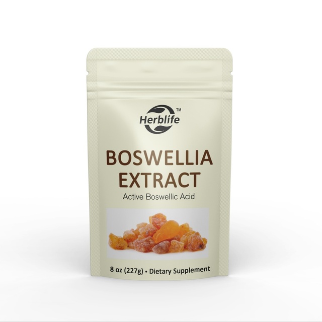 OEM/ODM Hotselling Boswellia Serrata Extract Powder with 65% Boswellic Acid, Supports Joints, Knees and Bones Health
