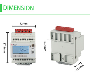 Acrel ADW300-4GHW usine <span class=keywords><strong>de</strong></span> surveillance <span class=keywords><strong>de</strong></span> la <span class=keywords><strong>consommation</strong></span> d'électricité système IOT 3 phases 4G IoT dispositif <span class=keywords><strong>de</strong></span> moniteur <span class=keywords><strong>de</strong></span> compteur d'énergie intelligent - Product Image 6