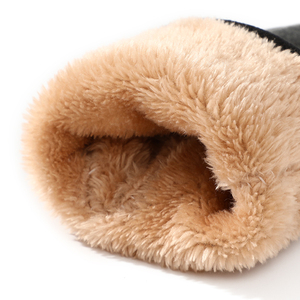 Custom Logo <strong>Thermal</strong> Windproof Plush Lined Touch Screen for <strong>Men</strong> Motorcycle Winter Driving <strong>Gloves</strong> - Product Image 6
