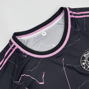 Camiseta de fútbol transpirable personalizada con diseño de logotipo de sublimación, camiseta de fútbol de moda callejera - Product Image 4