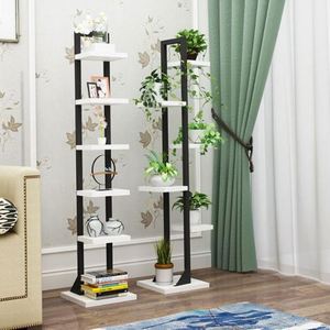 AILICHEN Bibliothèque créative et porte-fleurs en forme d'arbre de style dessin animé avec cadre en <span class=keywords><strong>bois</strong></span> et acier Jardinières et pots <span class=keywords><strong>sur</strong></span> <span class=keywords><strong>pied</strong></span> - Product Image 4
