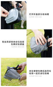 Portable Silicone Chien Merde Scooper Forte Jetable Écologique <span class=keywords><strong>Pet</strong></span> Fournitures Durable Sac À Ordures pour Chat Marche <span class=keywords><strong>Pet</strong></span> - Product Image 5