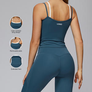 Женский облегающий жилет с круглым вырезом - Product Image 3