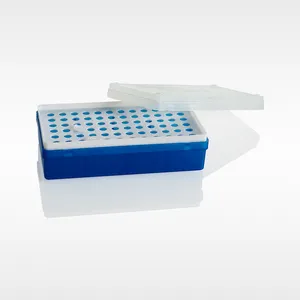Porta-tubo centrifuga in plastica muti-funzione da laboratorio porta tubi in plastica custom 72/ 96 /100