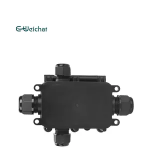 2024 Shenzhen E-Weichat Factory Direct Price Electronics Instrument Enclosures 4 Way TUV IP68 Waterproof Junction Box