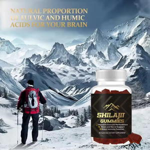 Gomitas <span class=keywords><strong>de</strong></span> SHILAJIT que Apoyan el Rendimiento en el Ejercicio, <span class=keywords><strong>la</strong></span> Función Cerebral y Nerviosa, y <span class=keywords><strong>la</strong></span> Inmunidad con <span class=keywords><strong>Ashwagandha</strong></span> y Vitaminas - Product Image 6