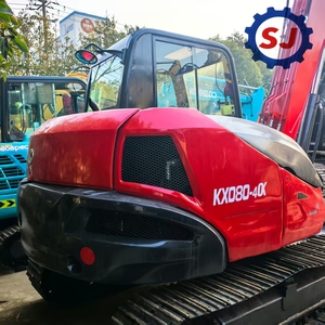 รถขุดตีนตะขาบ KX080-4 ของแท้จากญี่ปุ่น สภาพ 95% รุ่นปี 2022 น้ำหนัก 8350 กก. เครื่องจักรก่อสร้างระบบไฮดรอลิก เครื่องยนต์สภาพดี - Product Image 5