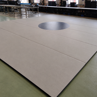Tapis de sol d'entraînement portable et flexible en PVC vinyle avec logo personnalisé pour arts martiaux, MMA, BJJ, lutte, grappling, dojo