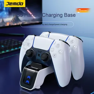 Jemdo Elite Phiên Bản Kép Xử Lý Sạc Đứng Cho Sony Cho PlayStation 5 (PS5) Điều Kiện Mới Jemdo Điều Khiển Trò Chơi Phụ Kiện - Product Image 4