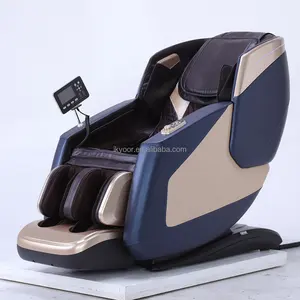 Cadeira reclinável de massagem Shiatsu para pés, cadeira reclinável de massagem de corpo inteiro com gravidade zero, novo design de luxo para spa Sl Track