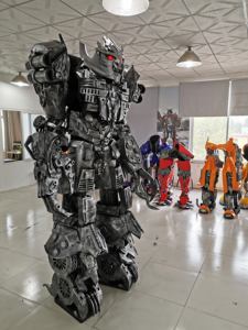 Costume de <span class=keywords><strong>robot</strong></span> géant, grande taille, Megatron 2,6 m, 8,5 pieds, costume adulte, jouets de cosplay, <span class=keywords><strong>robot</strong></span> <span class=keywords><strong>Prime</strong></span>, prix - Product Image 3