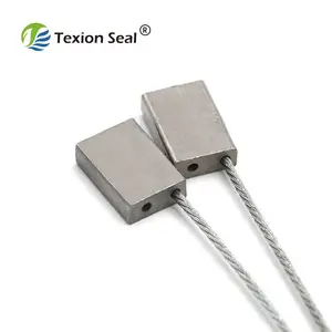 TX-CS109 segel kawat logam keamanan tinggi segel kawat bukti rusak segel