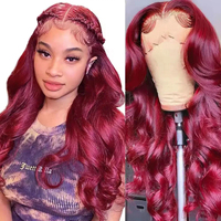 Pelucas de Cabello Humano Baratas con Ondas Suaves y Encaje Frontal 360, Pelucas de Encaje Frontal HD al por Mayor, Pelucas de Encaje Completo para Mujeres Negras