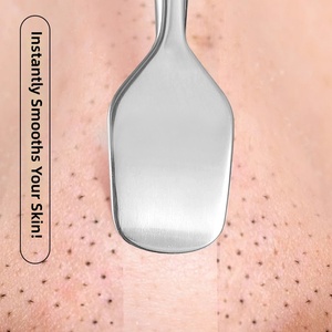 Juego de 3 Piezas de Empujadores de Cutículas de Acero Inoxidable, Cuchillo Curvo para Cutículas, Removedor de Piel Muerta para Pedicura, Herramienta para el Cuidado de las Uñas, Herramienta para Eliminar Puntos Negros - Product Image 5
