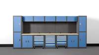 Gang Dao coloré robuste établi mental acier armoire à outils atelier coffre à outils pour l'efficacité du stockage bleu jaune rouge