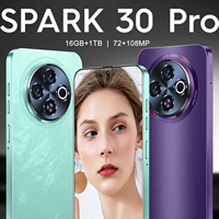 5G Tecno Spark 30 Pro 2 Sim 256G 1T Kamera Canggih Ponsel Gaming Dual Sim Card Ponsel Bebas Operator