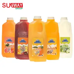 OEM étiquette d'emballage de jus de fruits boissons non alcoolisées autocollant bas quantité minimale de commande impression numérique mangue jus de fruits étiquettes de bouteille pour bouteille