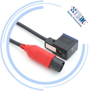 Handal katup Solenoid konektor EN DIN43650 IP67 tahan air Overmolding Plug dengan LED untuk sistem Osmosis terbalik - Product Image 5