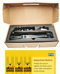Torcia Subacquea Professionale IP68 120M Ricaricabile per Immersioni, Pesca Subacquea ed Esplorazione delle Grotte - Product Image 6