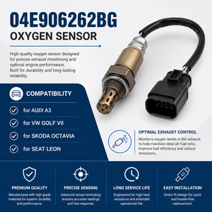04E906262BG เซ็นเซอร์ออกซิเจนแลมบ์ดาสำหรับโฟล์คสวาเก้น ออดี้ สโกด้า ซีท กอล์ฟ 7 <span class=keywords><strong>1</strong></span>.2 <span class=keywords><strong>1</strong></span>.4 <span class=keywords><strong>TSI</strong></span> ตัวเซ็นเซอร์ O2 ด้านบน - Product Image 6