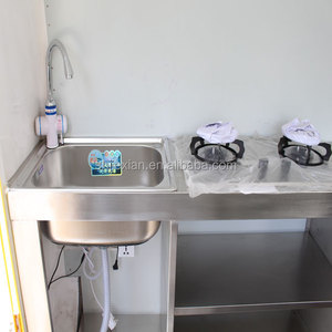 JX-FR220I <strong>Tuk</strong> <strong>Tuk</strong> Food Cart Food Trailer Mobile Food Truck Hot Dog Cart With Grill and Deep Fryer <strong>for</strong> <strong>Sale</strong> - Product Image 6