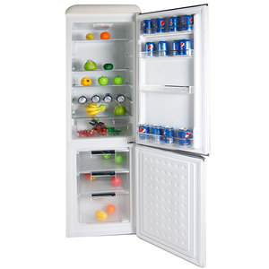 BCD258 2023 El Mejor Refrigerador Personalizable de 2 Puertas y 12v para Cafetería y Salón de Belleza - Product Image 4